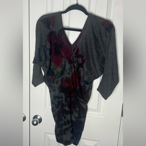 Crimson Ivy Mini Shirt Dress - Picture 5 of 5